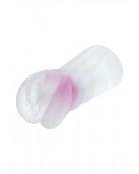 МАСТУРБАТОР РЕАЛИСТИЧНЫЙ TOYFA JUICY PUSSY CRYSTAL ROSE, TPE, 14 СМ