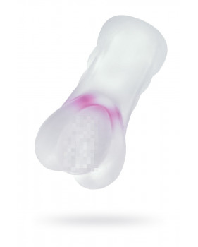 МАСТУРБАТОР РЕАЛИСТИЧНЫЙ TOYFA JUICY PUSSY CRYSTAL ROSE, TPE, 14 СМ