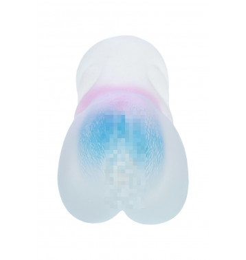 МАСТУРБАТОР РЕАЛИСТИЧНЫЙ TOYFA JUICY PUSSY CRYSTAL WAVE, TPE, 13,5 СМ