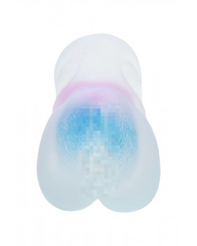 МАСТУРБАТОР РЕАЛИСТИЧНЫЙ TOYFA JUICY PUSSY CRYSTAL WAVE, TPE, 13,5 СМ
