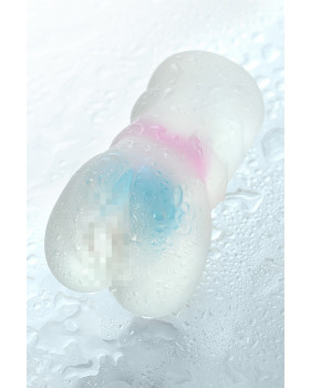 МАСТУРБАТОР РЕАЛИСТИЧНЫЙ TOYFA JUICY PUSSY CRYSTAL WAVE, TPE, 13,5 СМ