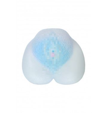 МАСТУРБАТОР РЕАЛИСТИЧНЫЙ TOYFA JUICY PUSSY CRYSTAL WAVE, TPE, 13,5 СМ