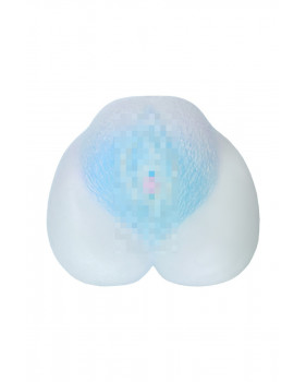 МАСТУРБАТОР РЕАЛИСТИЧНЫЙ TOYFA JUICY PUSSY CRYSTAL WAVE, TPE, 13,5 СМ