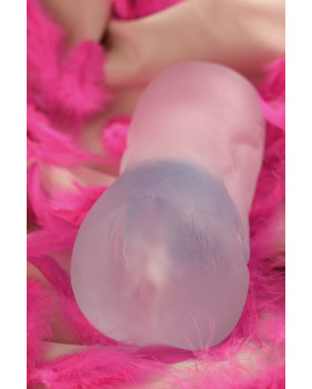 МАСТУРБАТОР РЕАЛИСТИЧНЫЙ TOYFA JUICY PUSSY SUBTLE CRYSTAL, TPE, 14,5 СМ