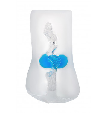МАСТУРБАТОР РЕАЛИСТИЧНЫЙ TOYFA JUICY PUSSY SUBTLE CRYSTAL, TPE, 14,5 СМ