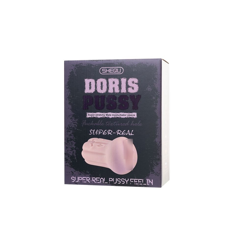 Мастурбатор реалистичный вагина Doris, XISE, TPR, телесный, 16.5 см.