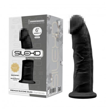 Фаллоимитатор SILEXD Model 2, черный, 6"