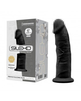 Фаллоимитатор SILEXD Model 2, черный, 6"