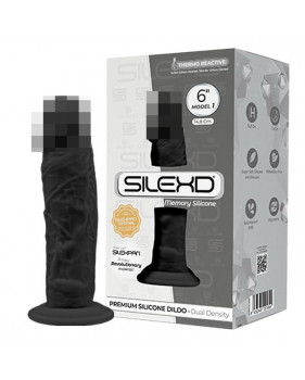 Фаллоимитатор SILEXD Model 1, черный, 6"
