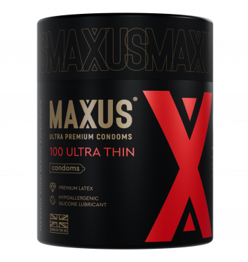 MAXUS SO MUCH SEX Ultra thin, 100шт. Презервативы, ультра тонкие