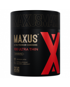 MAXUS SO MUCH SEX Ultra thin, 100шт. Презервативы, ультра тонкие