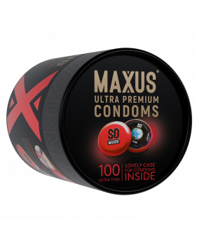 MAXUS SO MUCH SEX Ultra thin, 100шт. Презервативы, ультра тонкие