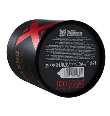 MAXUS SO MUCH SEX Ultra thin, 100шт. Презервативы, ультра тонкие