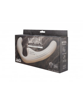 ГНУЩИЙСЯ БЕЗРЕМНЕВОЙ СТРАПОН NATURAL TEMPTATION BIEGE 5011-01LOLA
