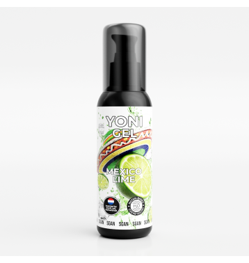 Лубрикант для орального секса SGAN YONI GEL со вкусом мексиканского лайма, 100 мл