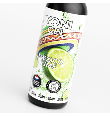 Лубрикант для орального секса SGAN YONI GEL со вкусом мексиканского лайма, 100 мл