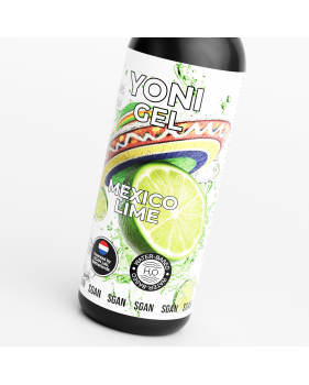 Лубрикант для орального секса SGAN YONI GEL со вкусом мексиканского лайма, 100 мл