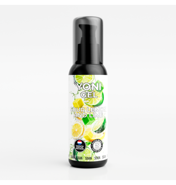 Лубрикант для орального секса SGAN YONI GEL со вкусом лимона и лайма, 100 мл