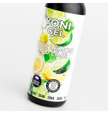 Лубрикант для орального секса SGAN YONI GEL со вкусом лимона и лайма, 100 мл