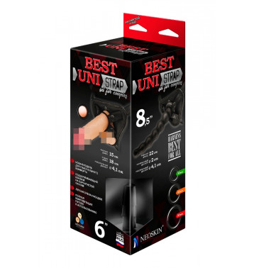 Пояс BEST UNI strap с 2 насадками 6" и 8,5"