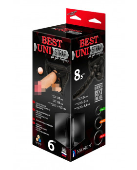Пояс BEST UNI strap с 2 насадками 6" и 8,5"