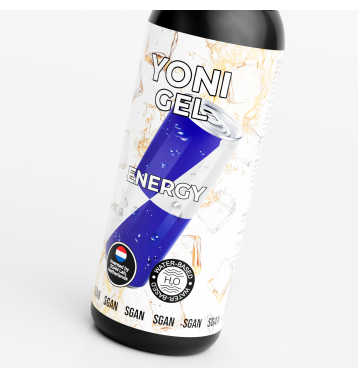 Лубрикант для орального секса SGAN YONI GEL со вкусом энергетика, 100 мл