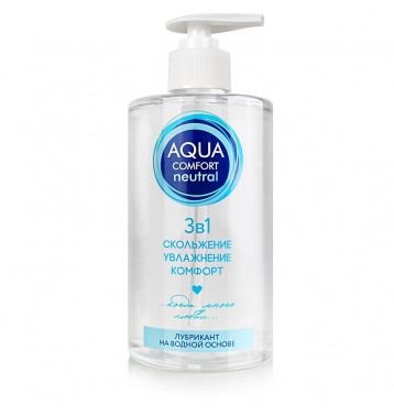 Лубрикант на водной основе AQUA COMFORT hot secret NEUTRAL 440 г