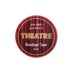 БОНДАЖНЫЙ СКОТЧ TOYFA THEATRE, КРАСНЫЙ, 15 М.