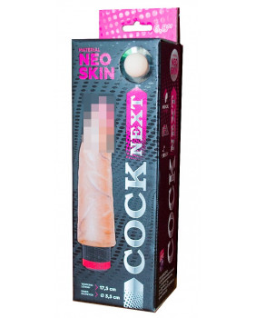 ВИБРАТОР РЕАЛИСТИК " COCK NEXT" L 175 мм D 35 мм, киберкожа