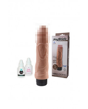 Фаллоимитатор реалистик мультискоростной JOYSTICK VIBRO DONG 15 х 3,8 см