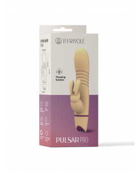 Вибратор кролик с функцией поступательных движений Pulsar Pro (SENSORA)