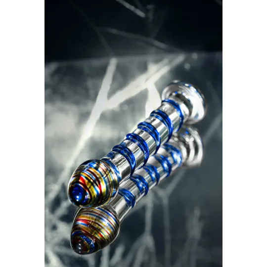 НЕРЕАЛИСТИЧНЫЙ ФАЛЛОИМИТАТОР SEXUS GLASS, СТЕКЛО, ПРОЗРАЧНЫЙ, 18 СМ