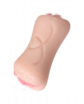 МАСТУРБАТОР РЕАЛИСТИЧНЫЙ TOYFA JUICY PUSSY PRETTY MOUTH, РОТ И ВАГИНА, SOFTSKIN, ТЕЛЕСНЫЙ,17 СМ