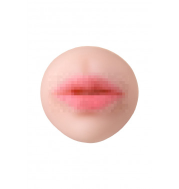 МАСТУРБАТОР РЕАЛИСТИЧНЫЙ TOYFA JUICY PUSSY PRETTY MOUTH, РОТ И ВАГИНА, SOFTSKIN, ТЕЛЕСНЫЙ,17 СМ