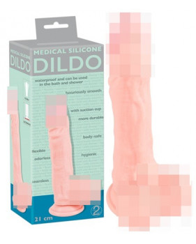 Medical Silicone Фаллоимитатор реалистик Dildo 21 см