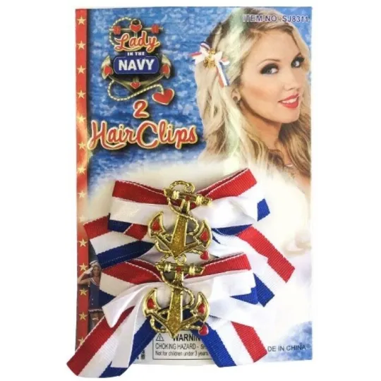 Заколка морячки