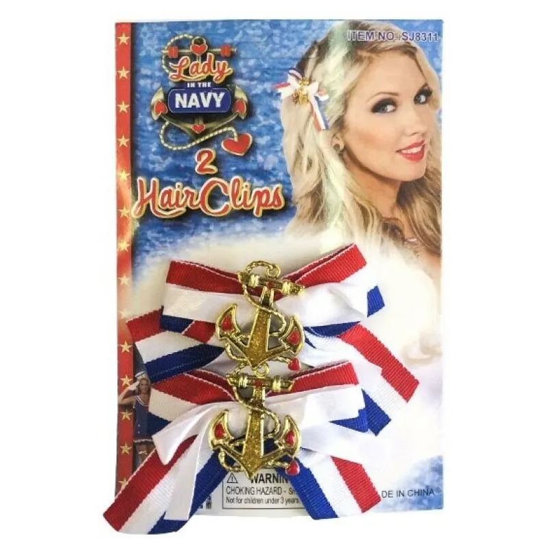 Заколка морячки