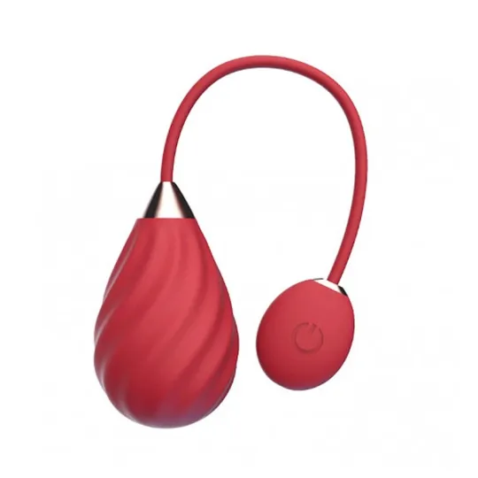 MAGIC Виброяйцо SUNDAE красное