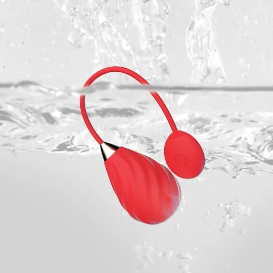 MAGIC Виброяйцо SUNDAE красное