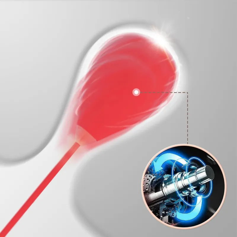 MAGIC Виброяйцо SUNDAE красное