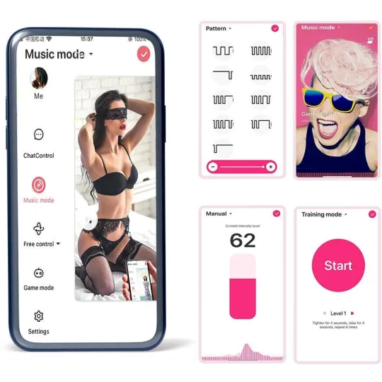 MAGIC Виброяйцо SUNDAE красное