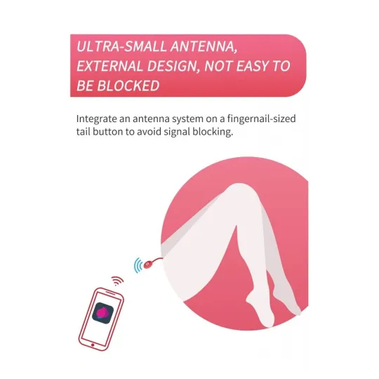 MAGIC Виброяйцо SUNDAE красное