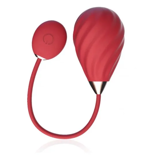 MAGIC Виброяйцо SUNDAE красное