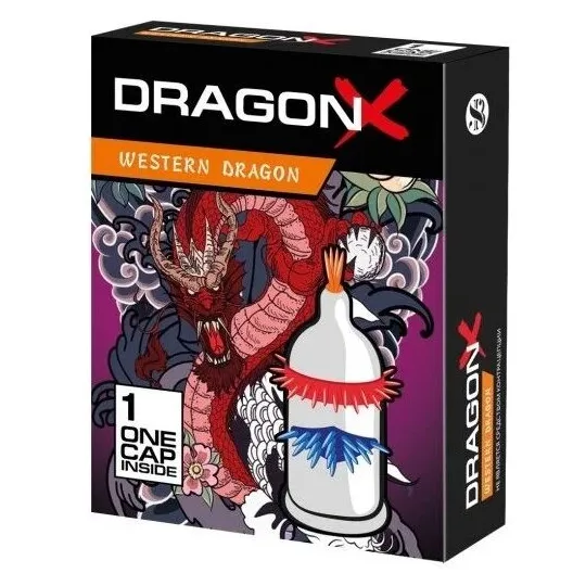 Насадка стимулирующая Sitabella Dragon WESTERN