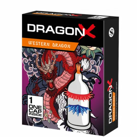 Насадка стимулирующая Sitabella Dragon WESTERN