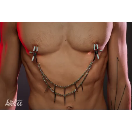 ЗАЖИМЫ НА CОСКИ PARTY HARD SPIKY 1163-01LOLA