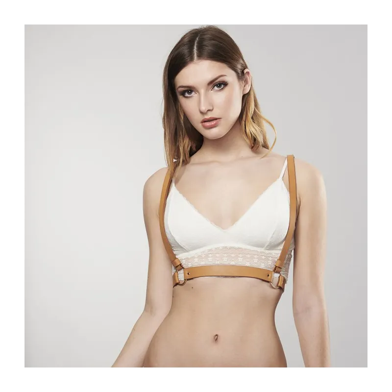 Bijoux Indiscrets Упряжь MAZE-X Harness коричневая