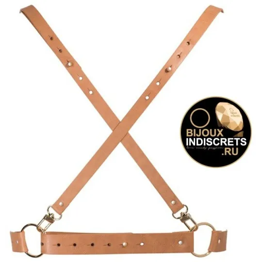 Bijoux Indiscrets Упряжь MAZE-X Harness коричневая