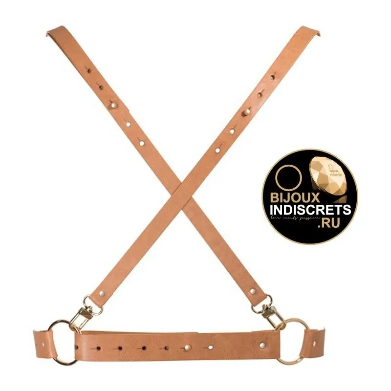 Bijoux Indiscrets Упряжь MAZE-X Harness коричневая