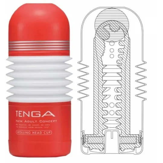 TENGA Мастурбатор Rolling Head Cup Gentle